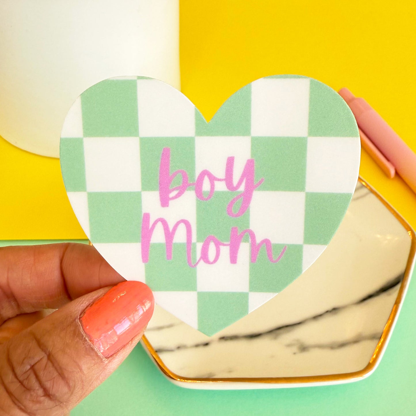 Boy Mom Sticker