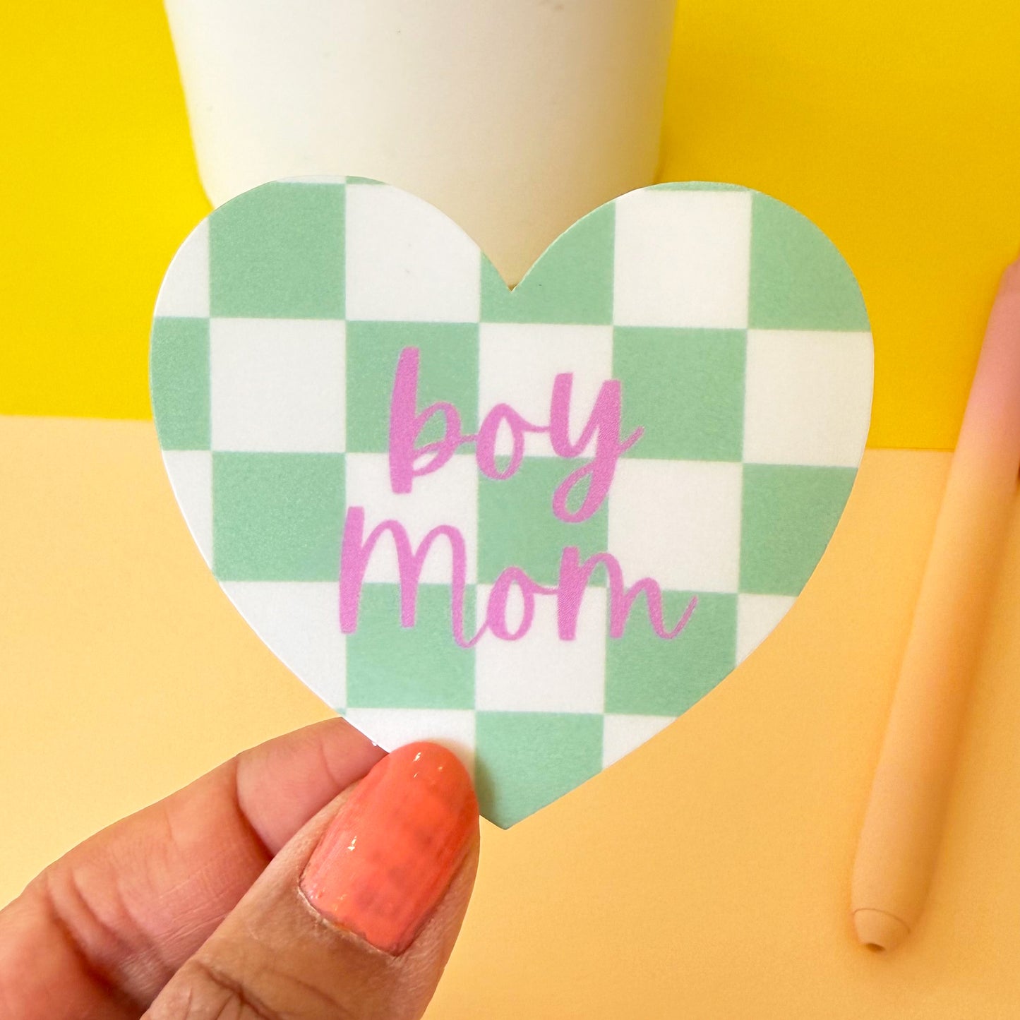 Boy Mom Sticker
