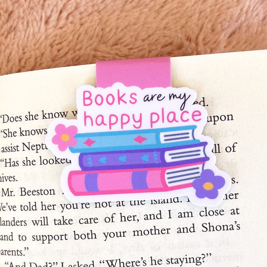 Books are My Happy Place Bookmark