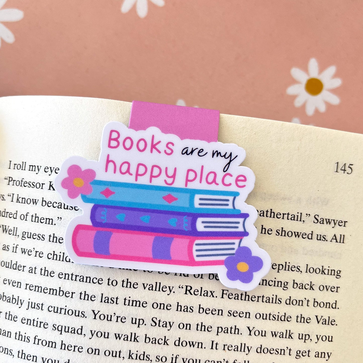 Books are My Happy Place Bookmark