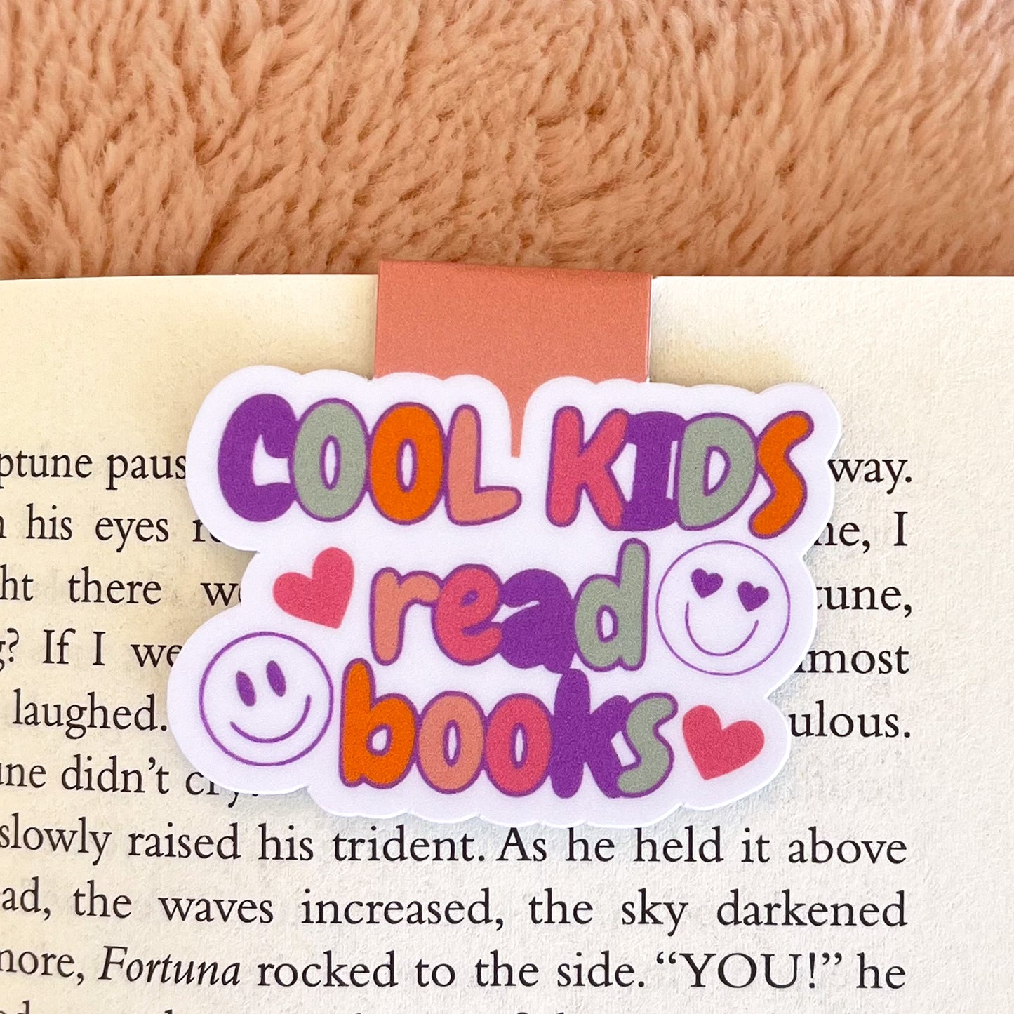 Cool Kids Read Books Bookmark