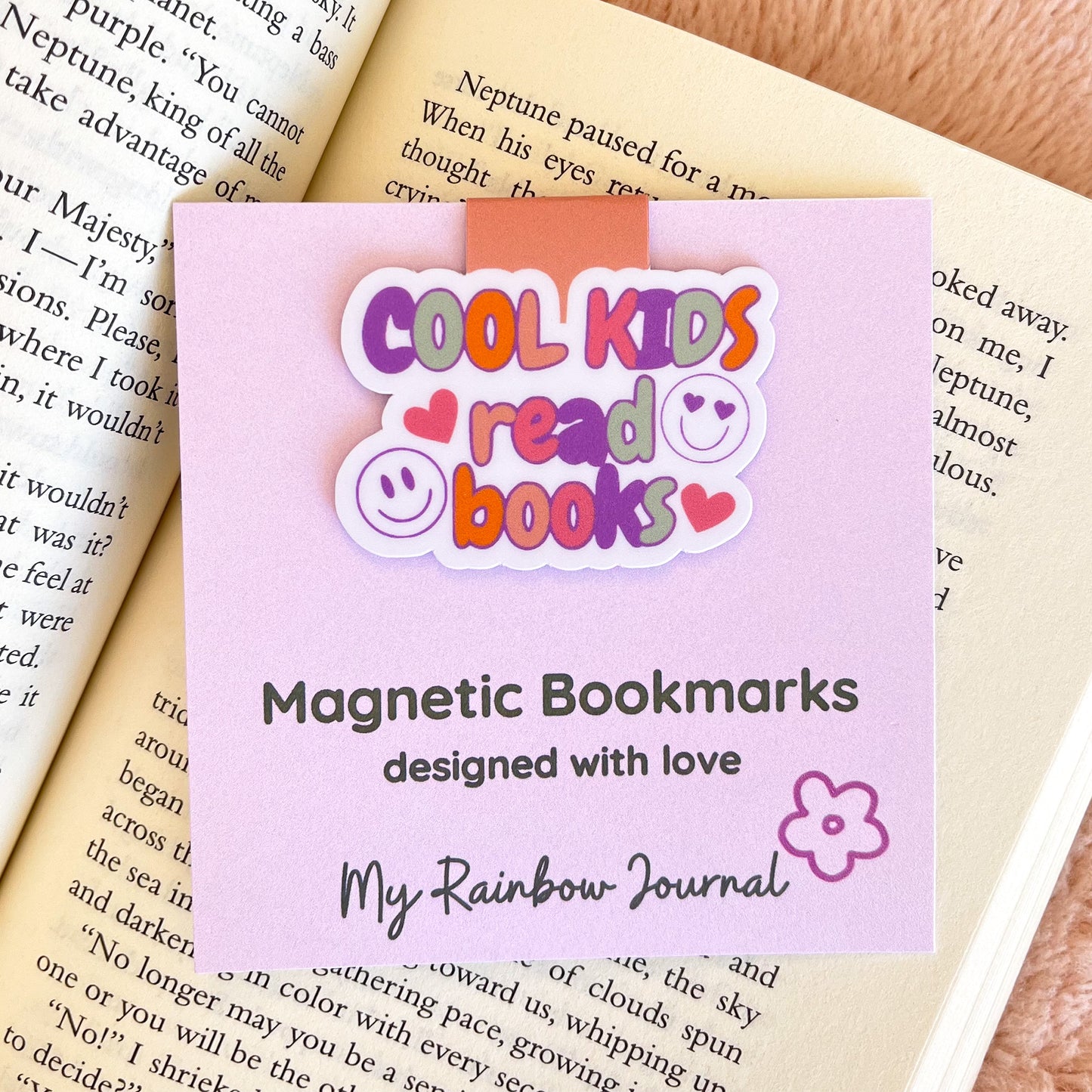 Cool Kids Read Books Bookmark