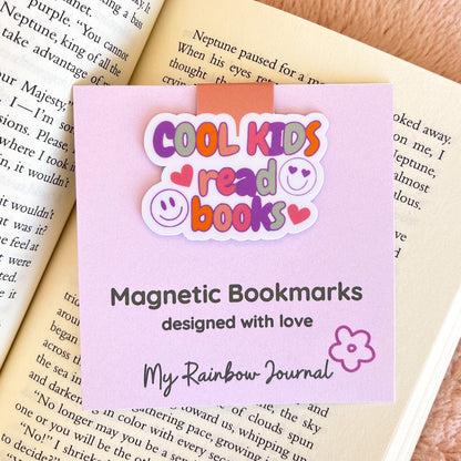 Cool Kids Read Books Bookmark