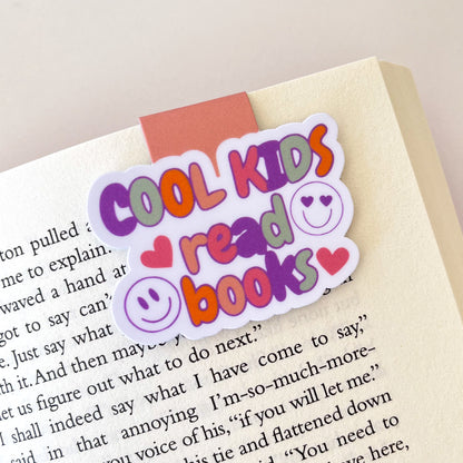 Cool Kids Read Books Bookmark