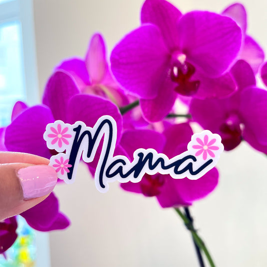 Flower Mama Sticker