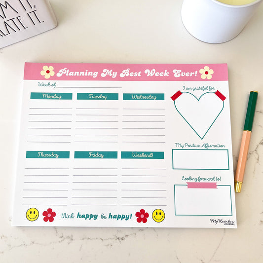 Best Week Ever Planner Pad