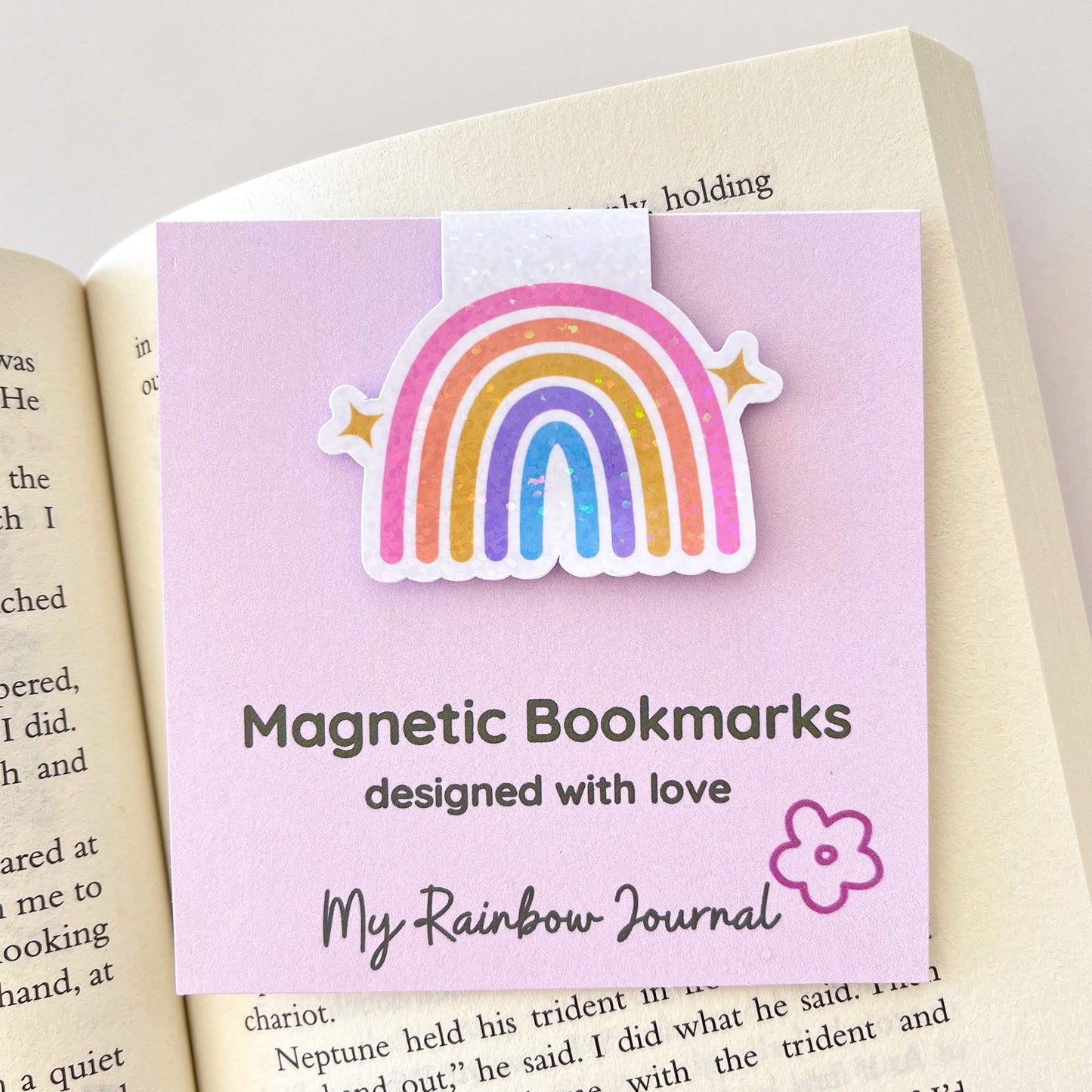 Holographic Rainbow Bookmark