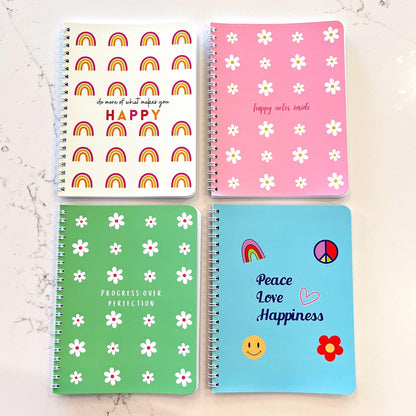 Small notebook variety spread