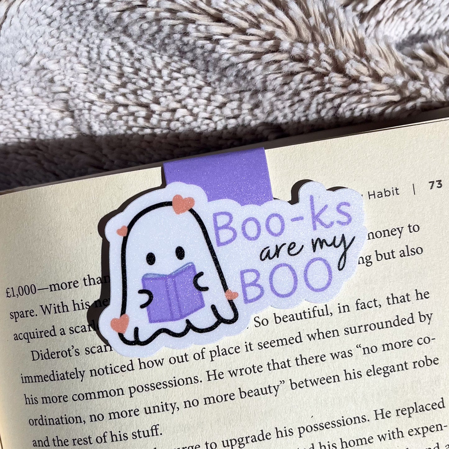 Bookish Ghostie Bookmark