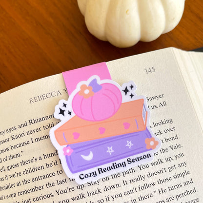 Cozy Reading Season Bookmark