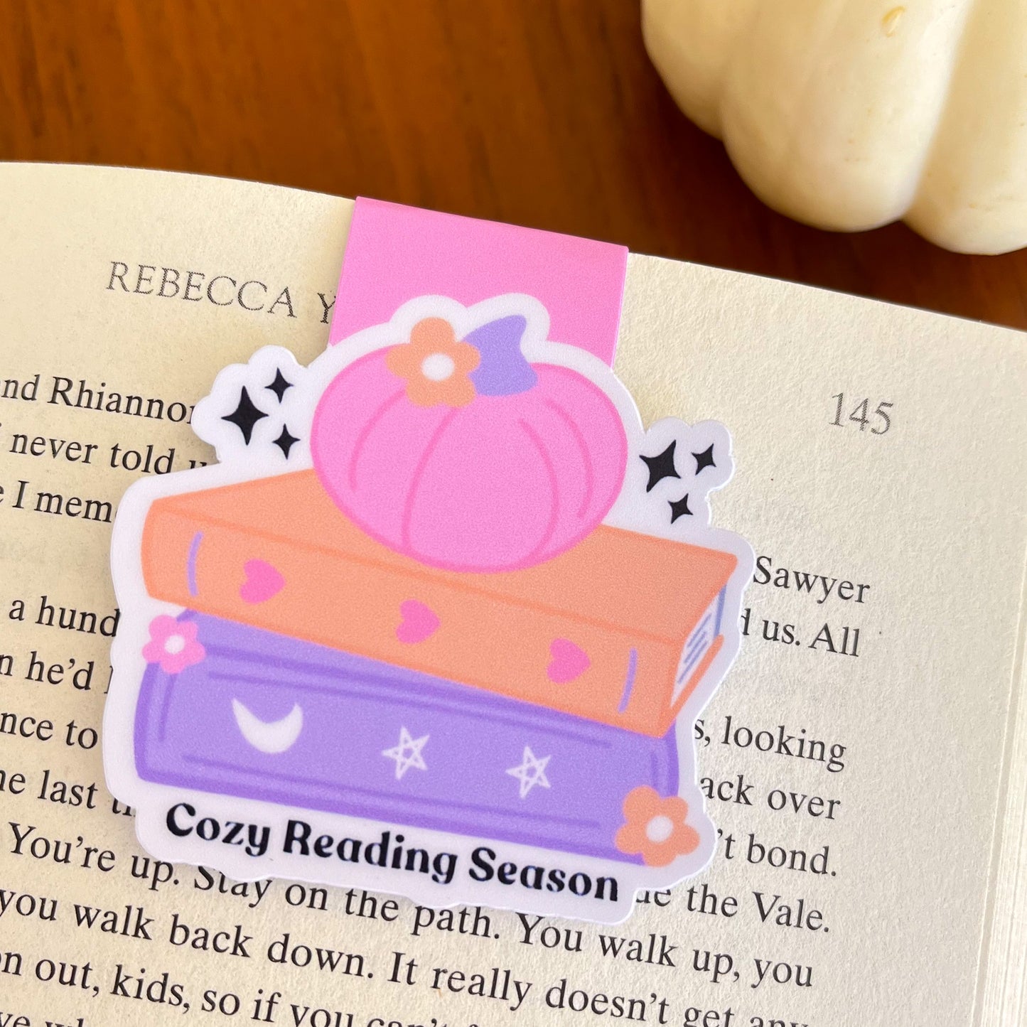 Cozy Reading Season Bookmark