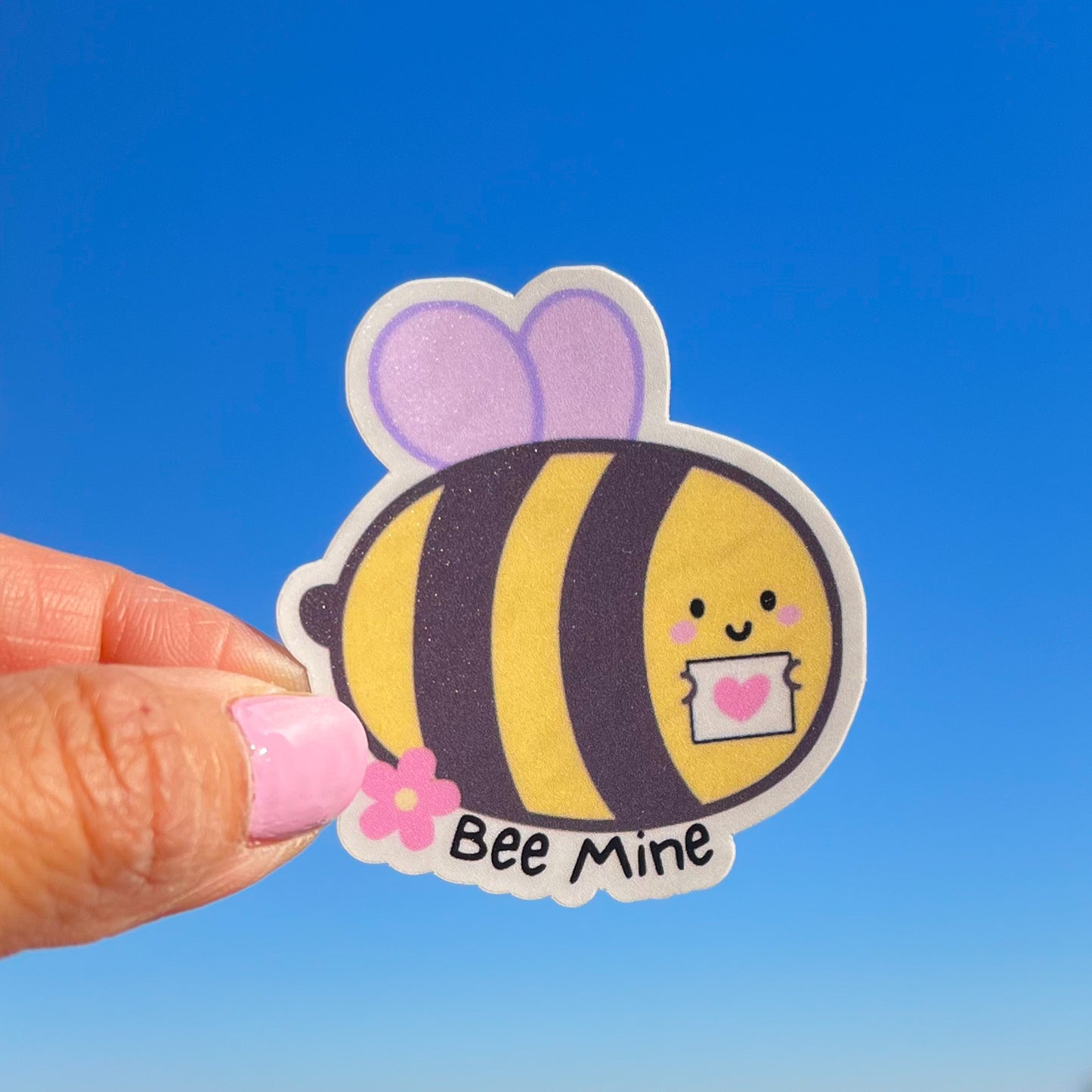 Bee Mine Sticker