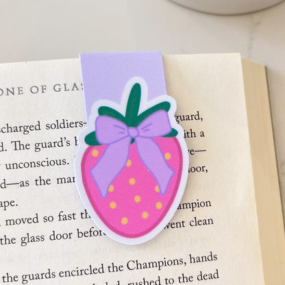 Coquette Strawberry Bookmark